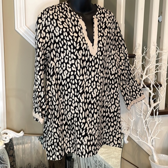 Jones New York Sport 100% Linen Tunic - Picture 3 of 9